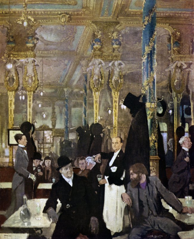 The Cafe Royal, Londra, 1912 by William Orpen