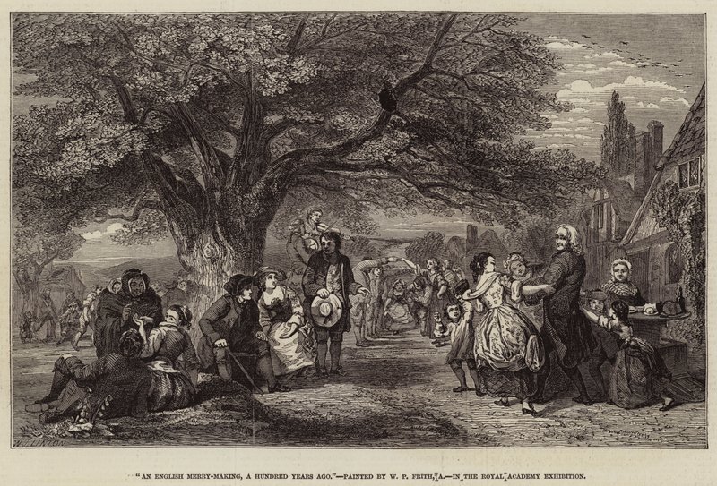 Yüz Yıl Önce Bir İngiliz Mutluluğu by William Powell Frith