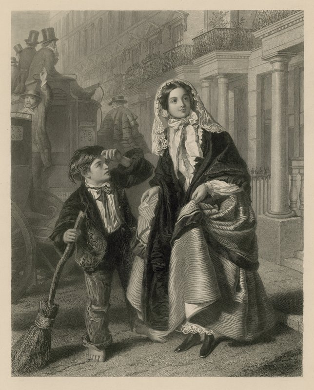 Geçiş Süpürgesi by William Powell Frith