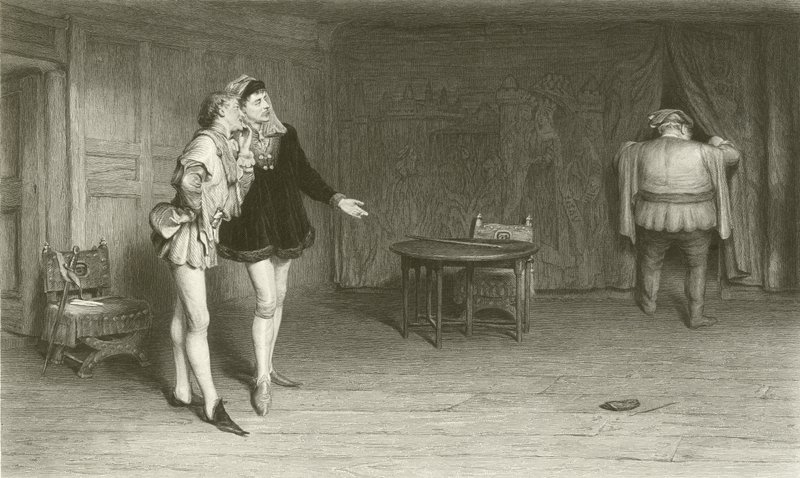 Prens Henry Poins ve Falstaff by William Quiller Orchardson