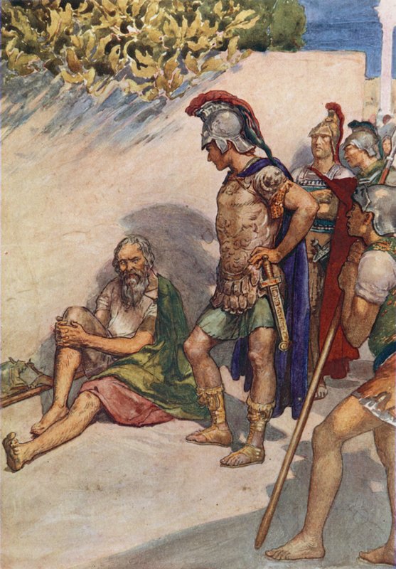 İskender ve Diogenes by William Rainey