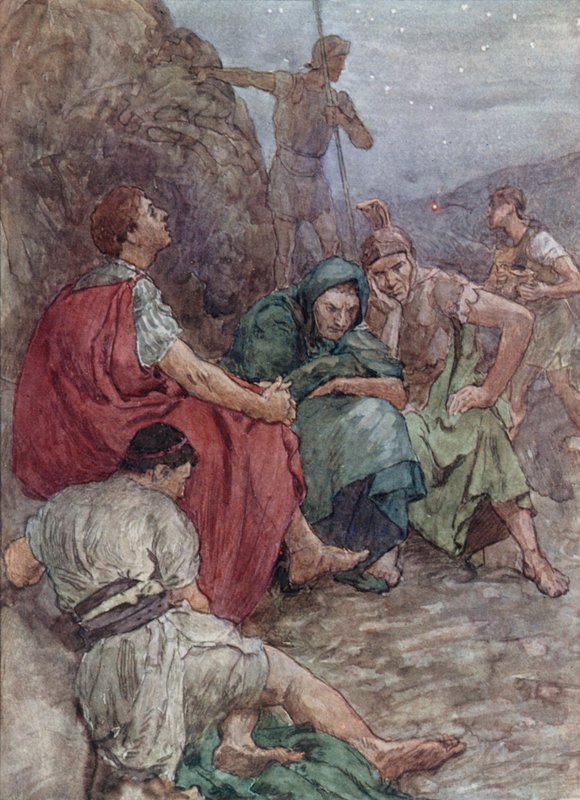 Filipi Savaşından Sonra Brutus ve Yoldaşları by William Rainey