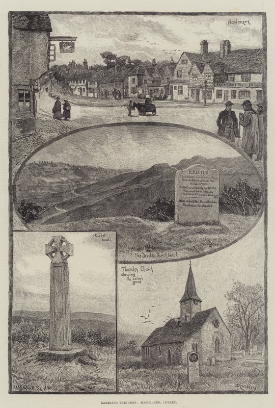 Rambling Eskizleri, Haslemere, Surrey by William Rainey