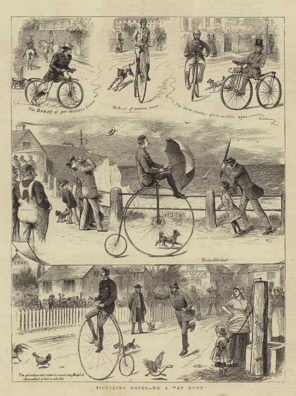 Bisikletle İlgili Notlar, Hayır Ben, Evde by William Ralston