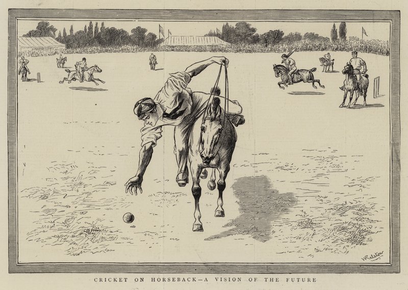 ಕುದುರೆಯ ಮೇಲೆ ಕ್ರಿಕೆಟ್, ಭವಿಷ್ಯದ ಟರ್ಕಿಯ ದೃಷ್ಟಿ by William Ralston