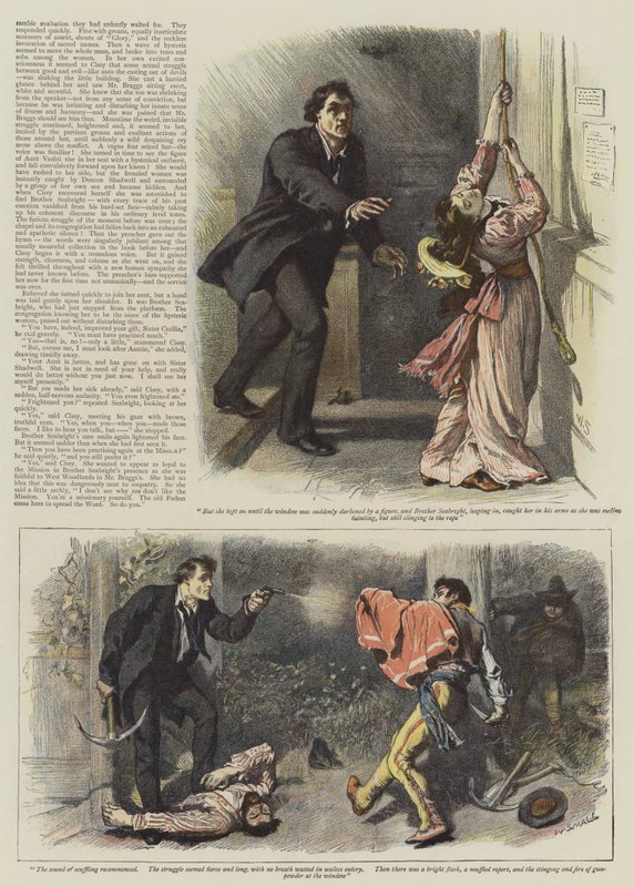 Bret Harte (chromolitho) tarafından West Woodlands