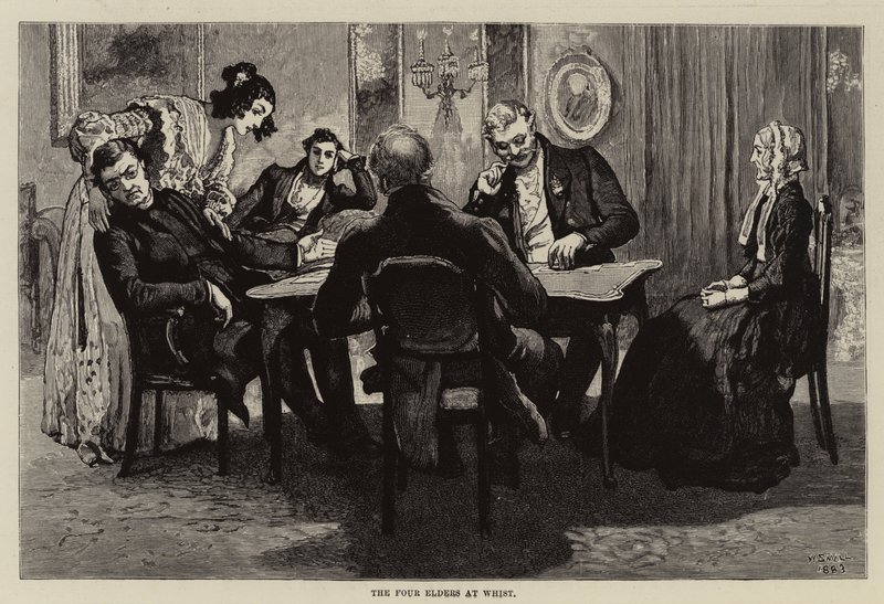 Thirlby Hall için çizim, WE Norris tarafından by William Small