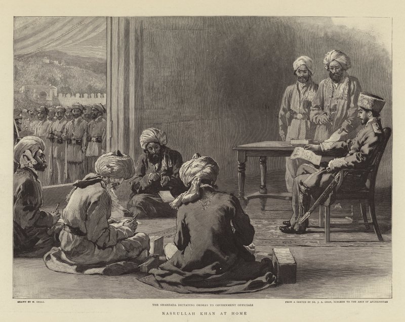 ಹೋಮ್ ಟರ್ಕ್ ನಲ್ಲಿ ನಸ್ರುಲ್ಲಾ ಖಾನ್ by William Small