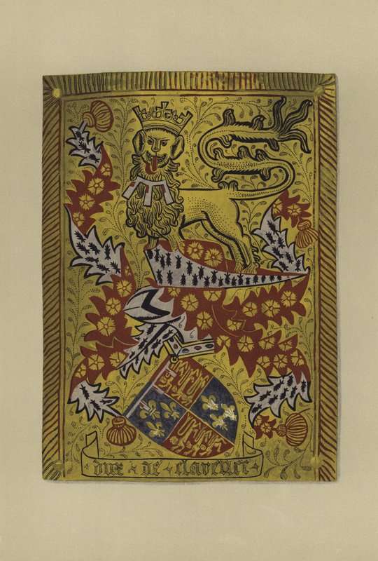 Sir George Plantagenet, Warwick ve Salisbury Kontu ve Clarence Dükü, 1461-1477-8 (chromolitho) by William St John Hope