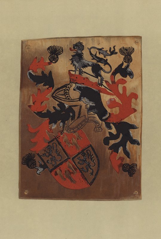 Sir Henry Percy, lord Percy, lord Poynings ve Northumberland kontu, 1474-1489 (chromolitho) by William St John Hope