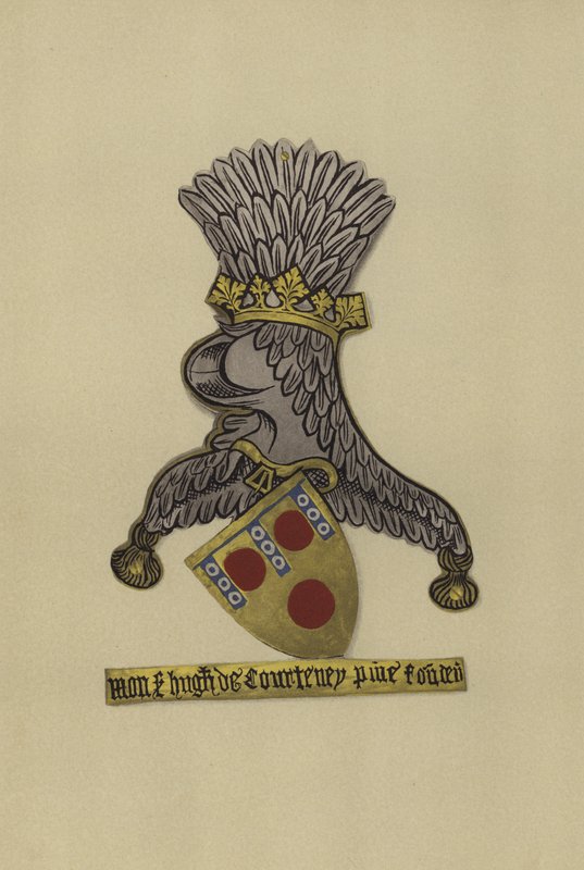 Sir Hugh Courtenay, 1348-1349 (kromolito) by William St John Hope