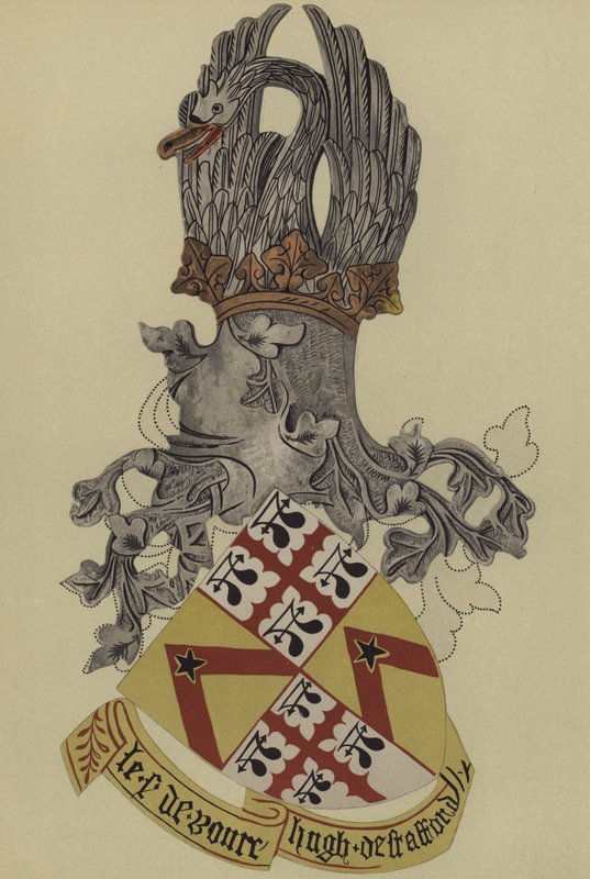 Sir Hugh Stafford, lord Bourchier, 1418 veya 19-1420 (kromolitho) by William St John Hope