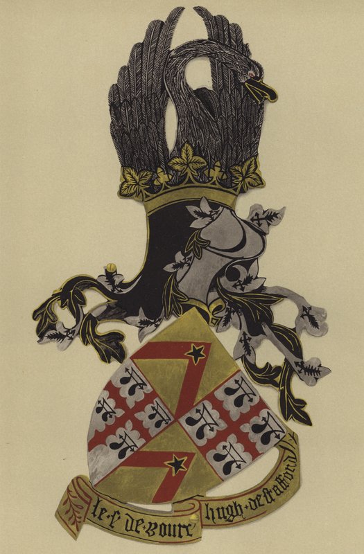 Sir Hugh Stafford, lord Bourchier, 1418 veya 19-1420 (kromolitho) by William St John Hope