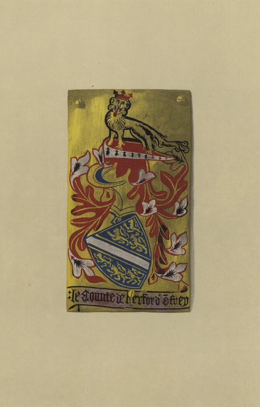 Sir Humphrey de Bohun, Hereford, Essex ve Northampton Kontu, 1365-1372-3 (chromolitho) by William St John Hope
