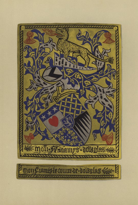 Sör James Douglas, Douglas ve Avondale kontu, 1461-1488 (chromolitho) by William St John Hope