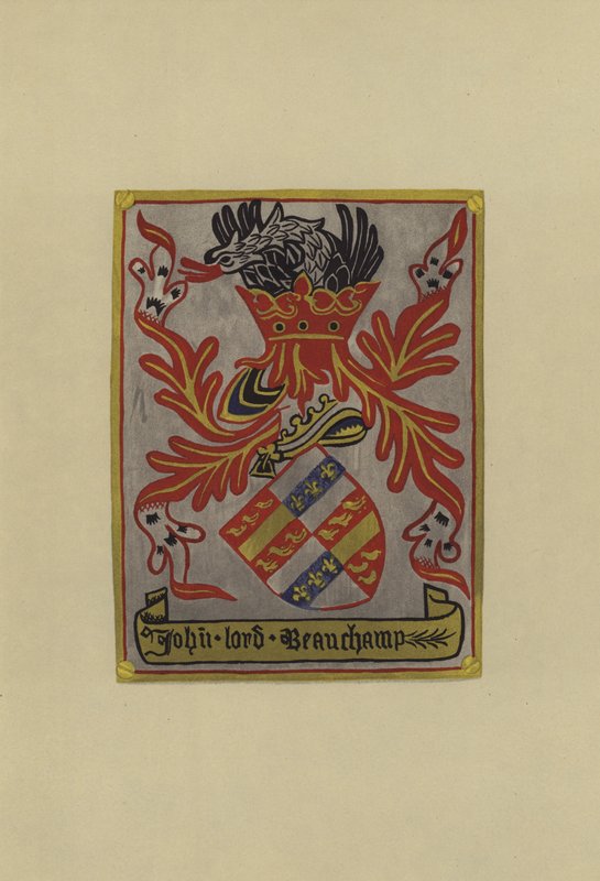 Sir John Beauchamp, Powyk lordu Beauchamp, 1445-1475 (kromolitho) by William St John Hope