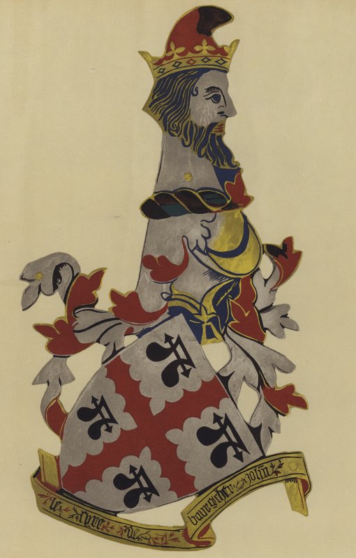 Sir John Bourchier, lord Bourchier, 1392-1400 (kromolitho) by William St John Hope