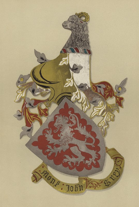 Sir John Grey, Tankerville Kontu, c 1419-1421 (kromolitho) by William St John Hope