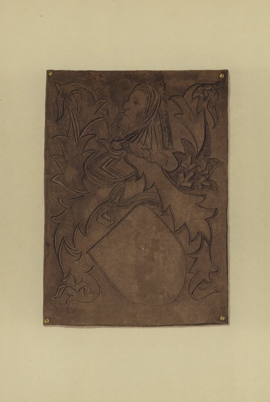 Sir John le Scrope, lord Bolton Scrope, 1461-1498 (chromolitho) by William St John Hope
