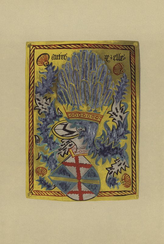 Sir John le Scrope, lord Bolton Scrope, 1461-1498 (chromolitho) by William St John Hope