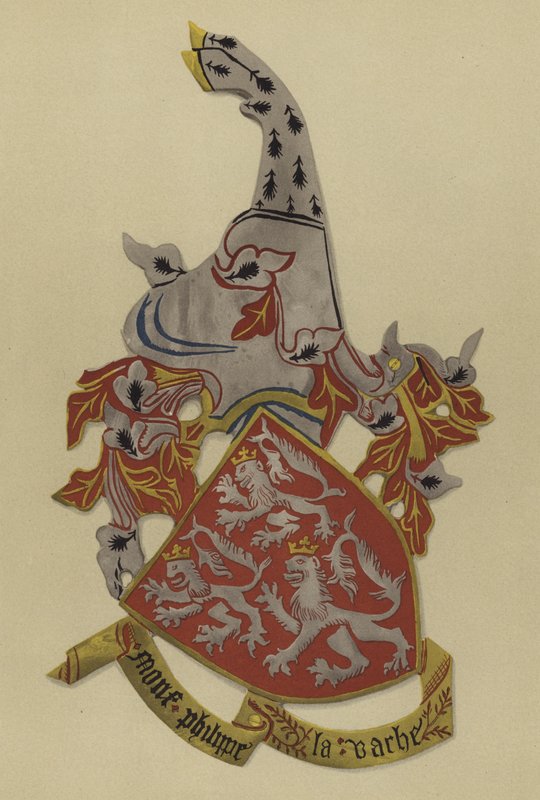 Sir Philip de la Vache, 1399-1408 (kromolitho) by William St John Hope
