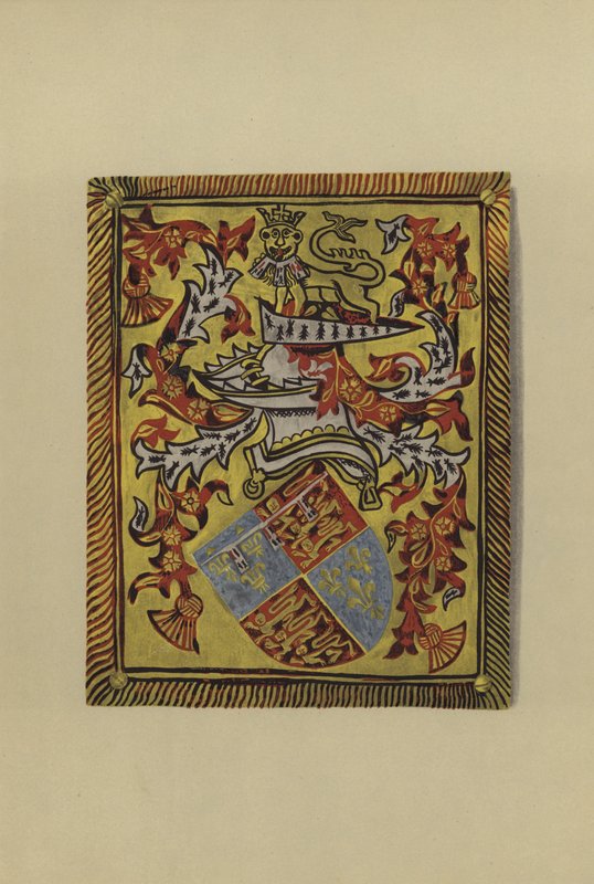 Sir Richard Plantagenet, Gloucester Dükü (Richard III), 1465-1483 (chromolitho) by William St John Hope