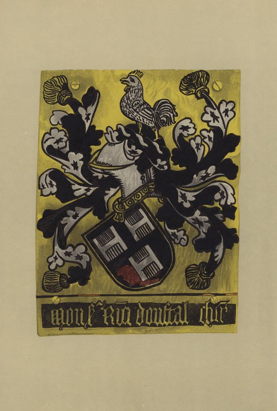 Sir Richard Tunstall, c 1484-c 1492 (kromolitho) by William St John Hope