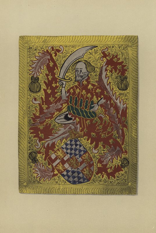 Sir Richard Wydville, Lord Rivers, 1450-1469 (chromolitho) by William St John Hope