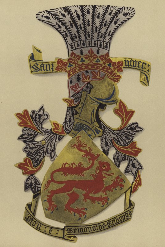 Sir Simon Felbrigge, 1397-1442 (kromolitho) by William St John Hope