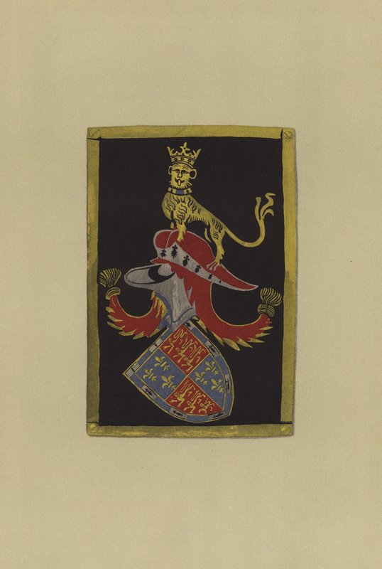 Sir Thomas Beaufort, Dorset Kontu ve Exeter Dükü, 1400-1426 (chromolitho) by William St John Hope