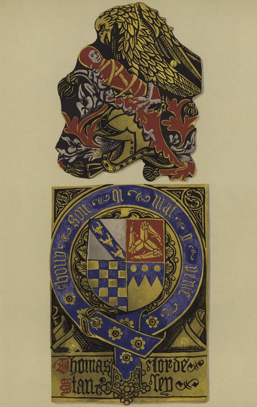 Sir Thomas Stanley, lord Stanley, Derby kontu, 1483-1504 (chromolitho) by William St John Hope