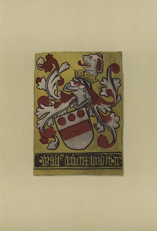 Sir Walter Devereux, lord Ferrers, 1470-1485 (kromolitho) by William St John Hope