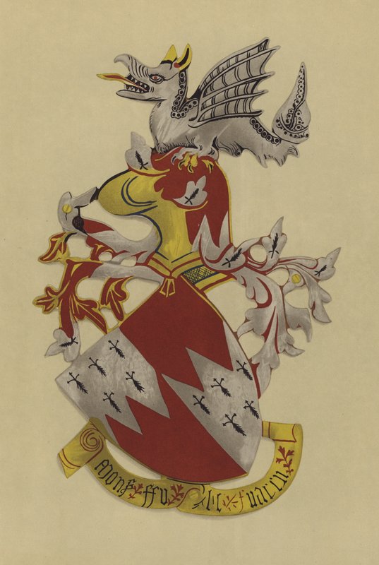 Sir William Fitzwaryn, c 1360-1361 (kromolitho) by William St John Hope
