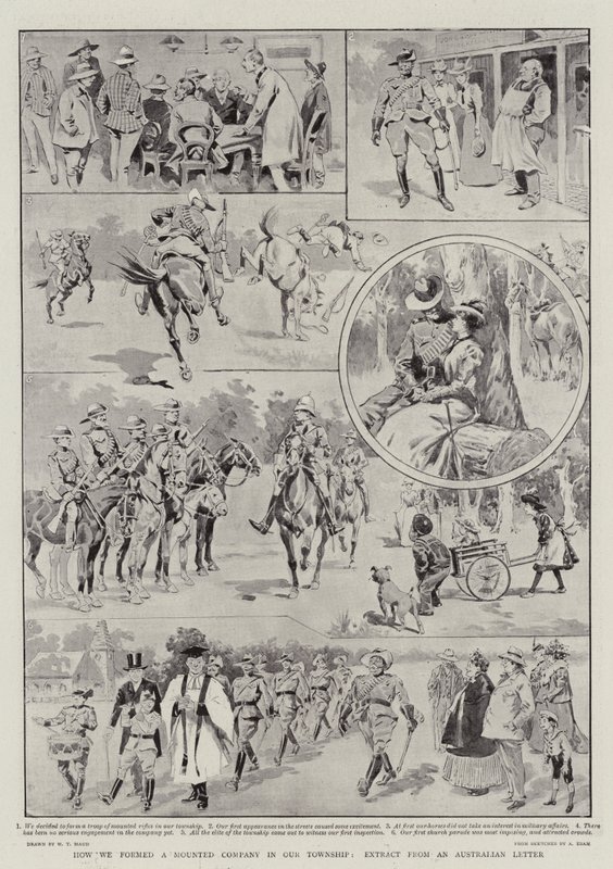 Kasabamızda Atlı Bir Şirket Nasıl Kurduk, Bir Avustralya Mektubundan Alıntı by William T. Maud