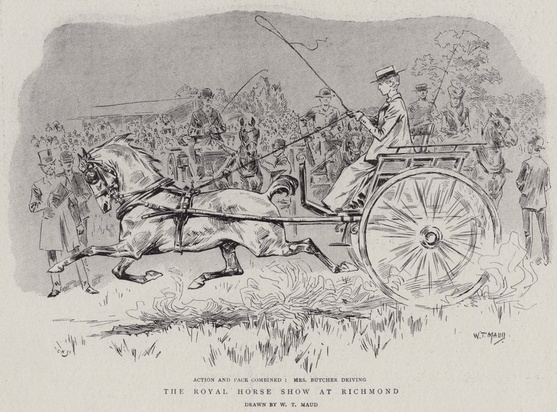 ರಿಚ್ಮಂಡ್ ಟರ್ಕ್ನಲ್ಲಿ ರಾಯಲ್ ಹಾರ್ಸ್ ಶೋ by William T. Maud