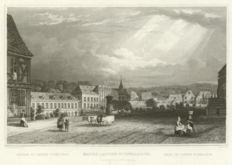 Banyolar Langen-Schwalbach by William Tombleson