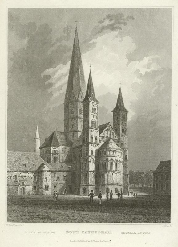 Bonn Katedrali by William Tombleson