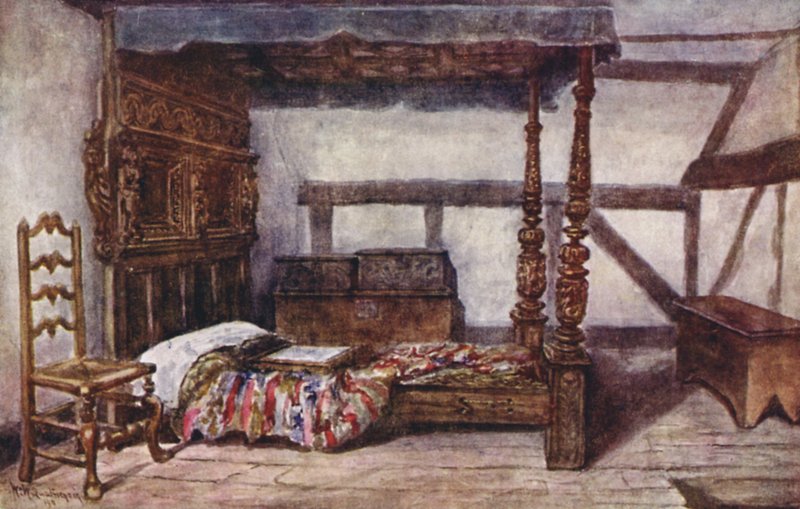 Anne Hathaway Kulübesi, Stratford-upon-Avon by William W. Quatremain