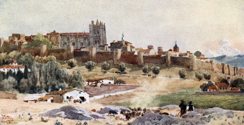 Avila (renkli taş) by William Wiehe Collins