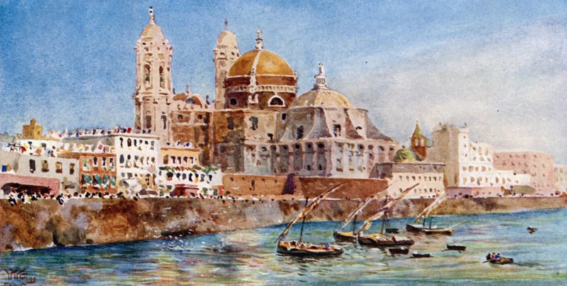 Cadiz (renkli taş) by William Wiehe Collins