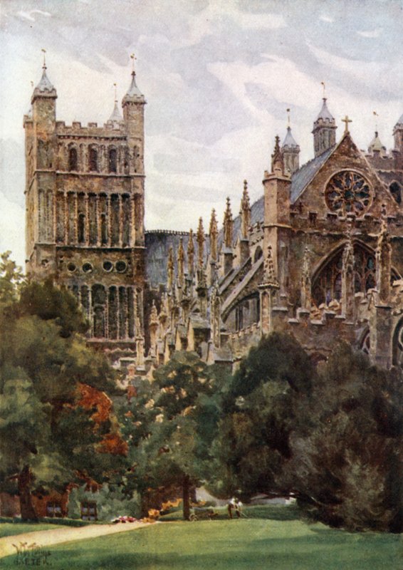 Saray Bahçelerinden Exeter (renkli taş) by William Wiehe Collins