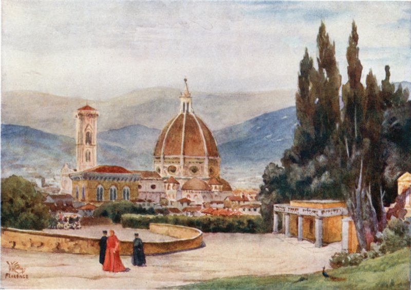 Floransa. Boboli Bahçeleri