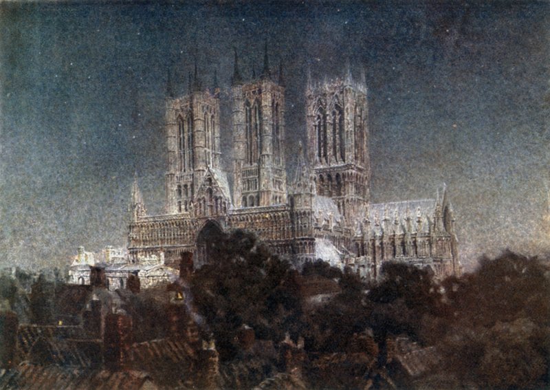 Lincoln, Ayışığı (renkli taş) by William Wiehe Collins