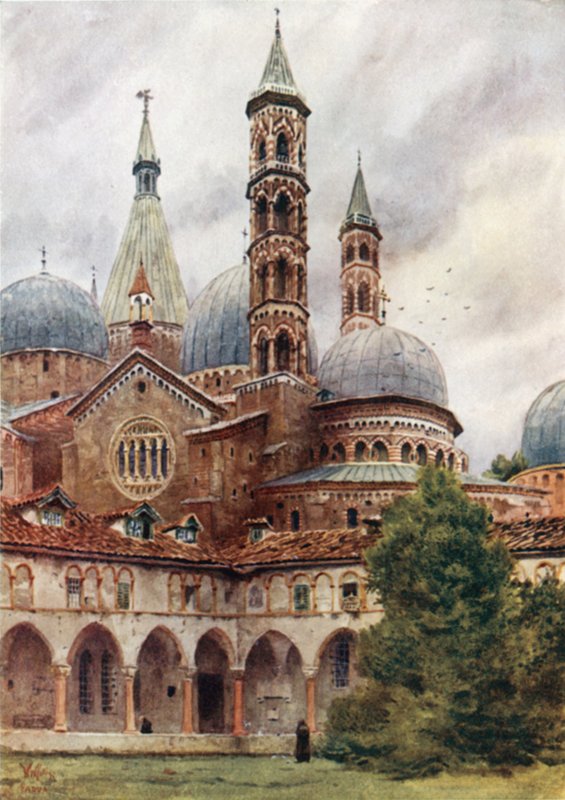 Padua. S. Antonio (renkli fotoğraflar) by William Wiehe Collins