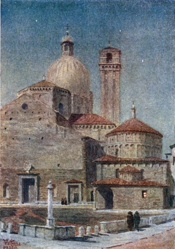 Padua. Katedral (renkli taş) by William Wiehe Collins