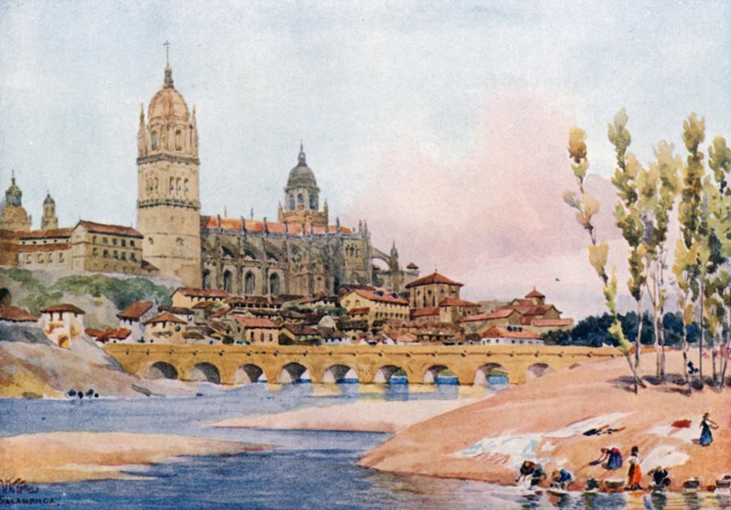 Salamanca (renkli taş) by William Wiehe Collins
