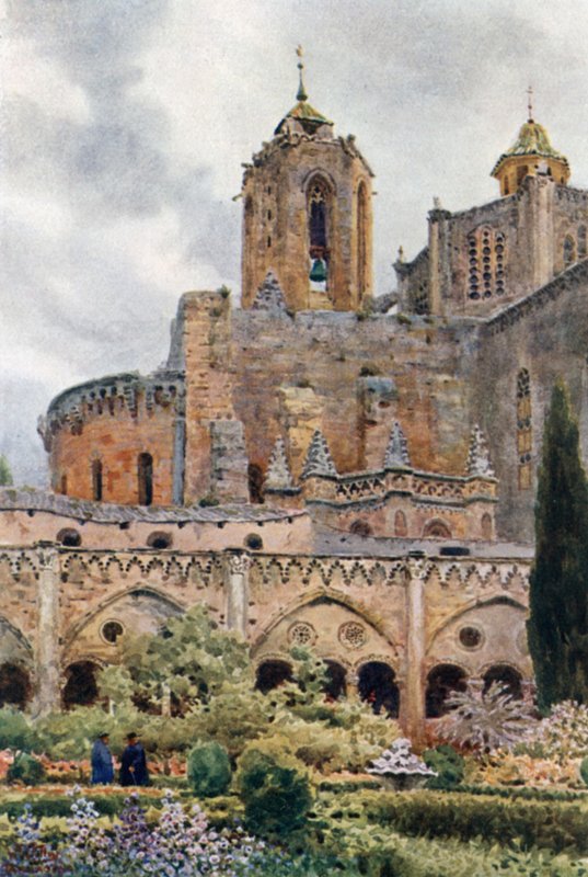 Tarragona, Manastırlar (renkli taş) by William Wiehe Collins