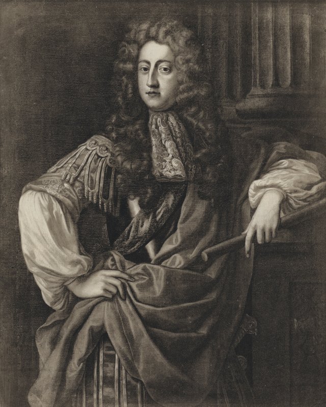 Danimarka Prensi George (lito) by William Wissing or Wissmig