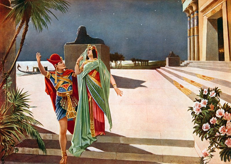 Aida, Perde III by William de Leftwich Dodge