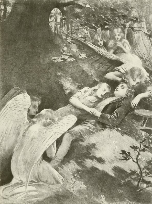 Hansel ve Gretel, II. Perde sahnesi (gravür) by William de Leftwich Dodge